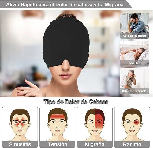 HeadGel® - 🤕Gorro HIDROGEL para el dolor de cabeza🤕