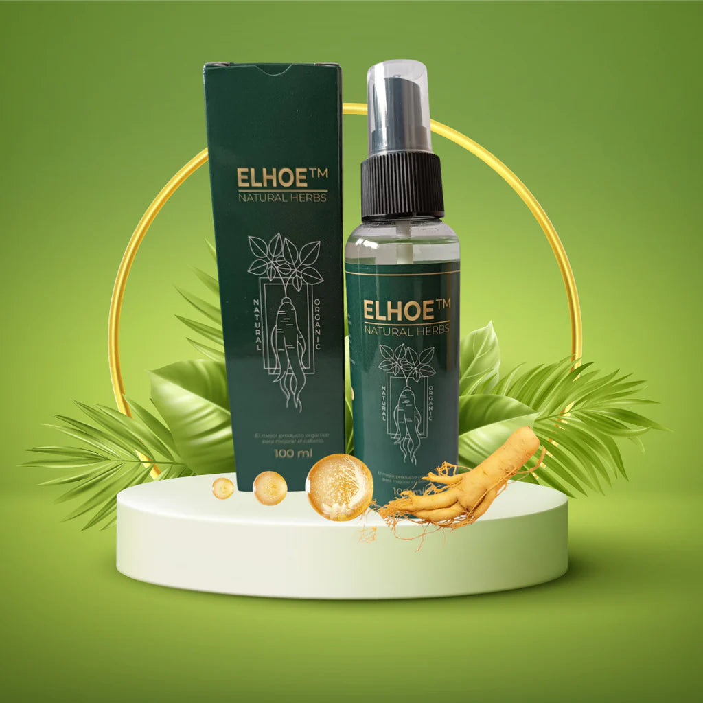 ELHOE HAIR™ - Suero para el crecimiento del cabello 🌿🧔