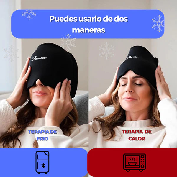 HeadGel® - 🤕Gorro HIDROGEL para el dolor de cabeza🤕